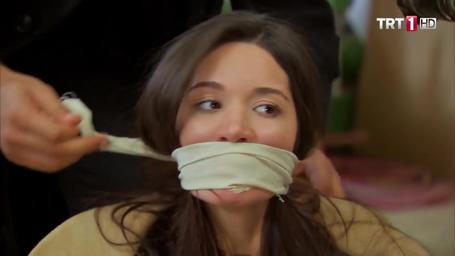 lindsey morgan gagged